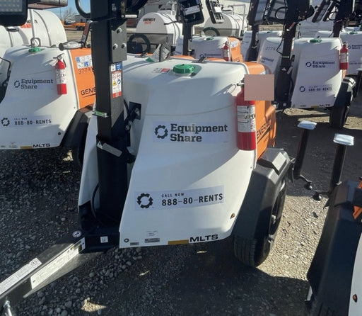 2023 Generac MLT2 Diesel, Flex Switch 120V Input, Powerzone Controller, 
(4) 320W LED Lights, 4kW Generator, 39.9 Gal Fuel Tank, 2" Ball, T3