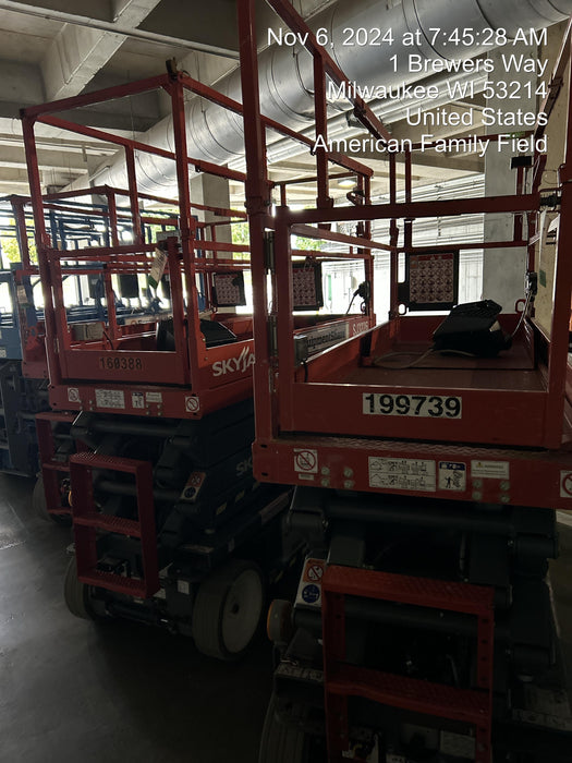 2019 Skyjack SJIII-3226 Standard Options, Trojan Batteries