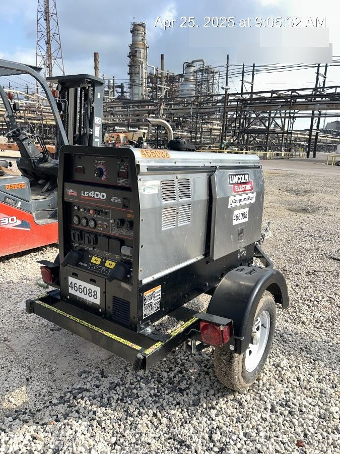 2024 Lincoln Electric LE400 Kubota V1505, Trlr, Cable Rack, Light Kit, ES Decals, T3