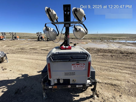 Wacker Neuson LTV6K-MH Wacker Neuson LTV6K Mobile Light Tower w/Fuel Level Sensor Installed