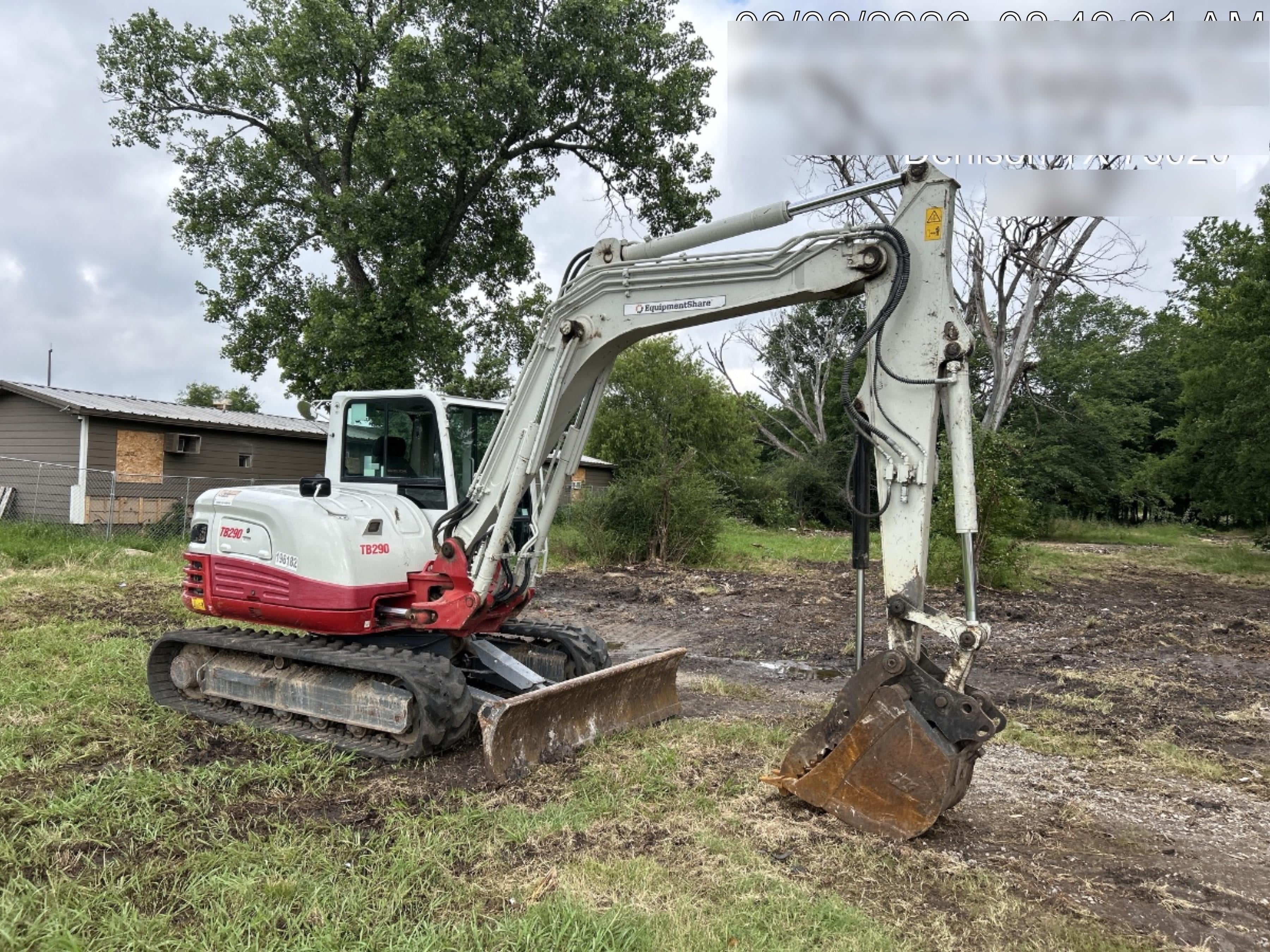 2021 TAKEUCHI TB290C