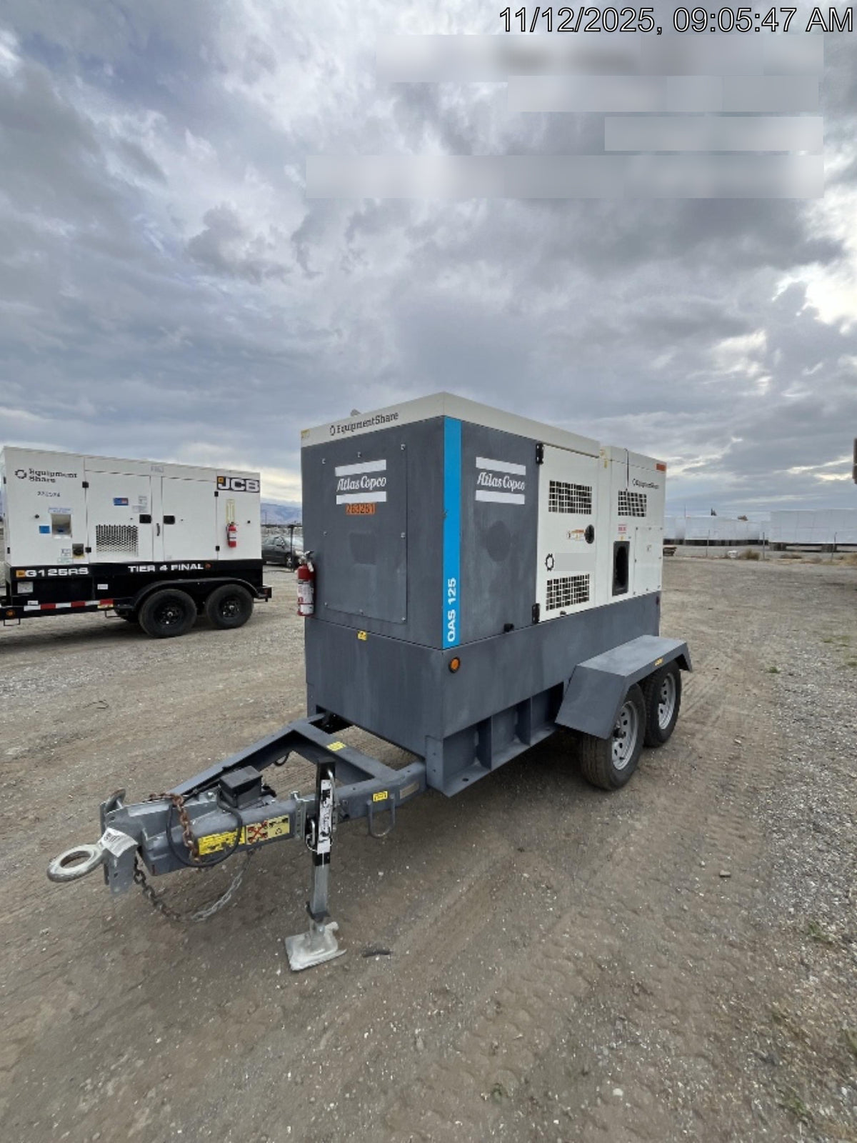 2022 ATLAS COPCO QAS 125