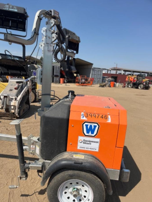 2024 Wanco WLTT-4MM4K Diesel, Deep Sea Controller, Shore Power Plug, Auto Start, (4) 350W LED Floodlights, 4kW Generator, 60 Gal Fuel Tank, 2" Ball, T3