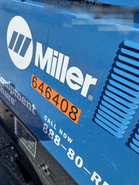 2026 MILLER ELECTRIC BIG BLUE 400