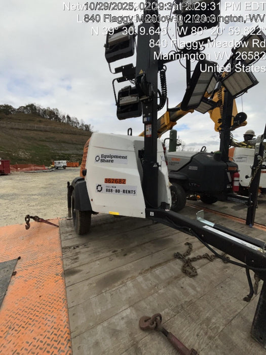 2023 Generac MLT2 Diesel, Flex Switch 120V Input, Powerzone Controller, 
(4) 320W LED Lights, 4kW Generator, 39.9 Gal Fuel Tank, 2" Ball, T3