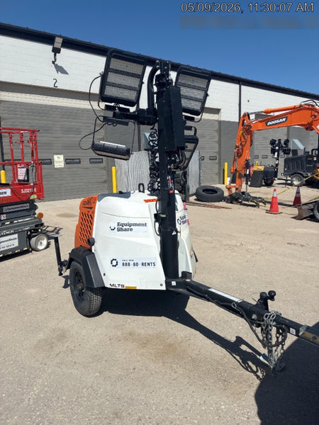 2024 Generac MLT2 Diesel, Flex Switch 120V Input, Powerzone Controller, 
(4) 320W LED Lights, 4kW Generator, 39.9 Gal Fuel Tank, 2" Ball, T3
