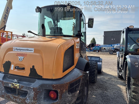 2022 Case 221F Cab/Heat/Air, CWK, Hydraulic Coupler, LED Worklights