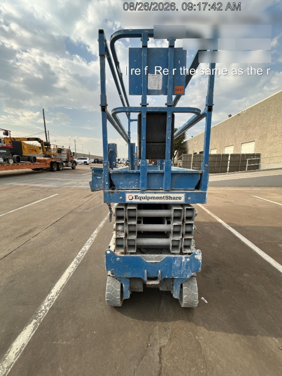 2017 Genie GS-2632 Genie GS2632 - SN GS32P-151069