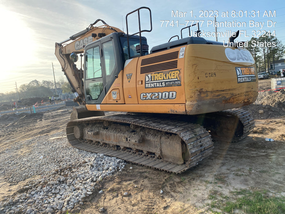 2016 CASE CX210D