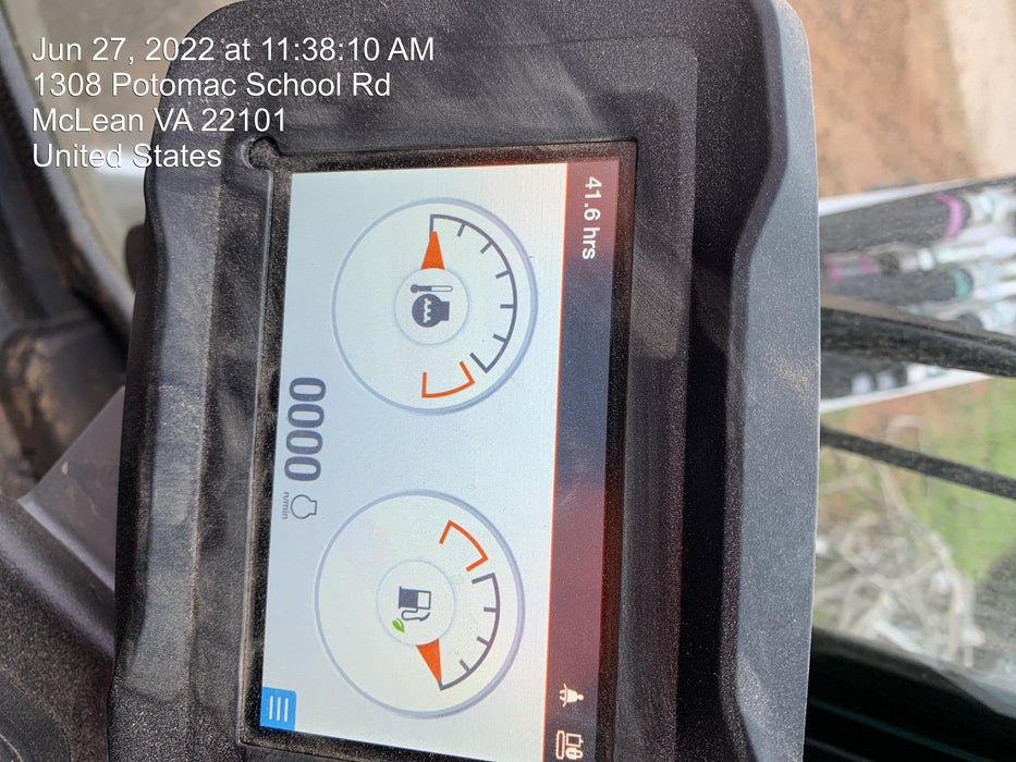 2022 Bobcat E50 Cab/Heat/Air, Rubber Tracks, Manual QC, Hydraulic Thumb