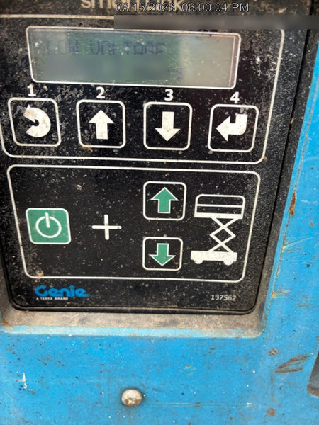 2019 Genie GS-1930 Fixed rails with chain Entry