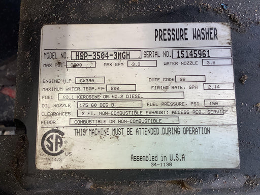 2021 MI-T-M CORPORATION HSP-3504-3MGH