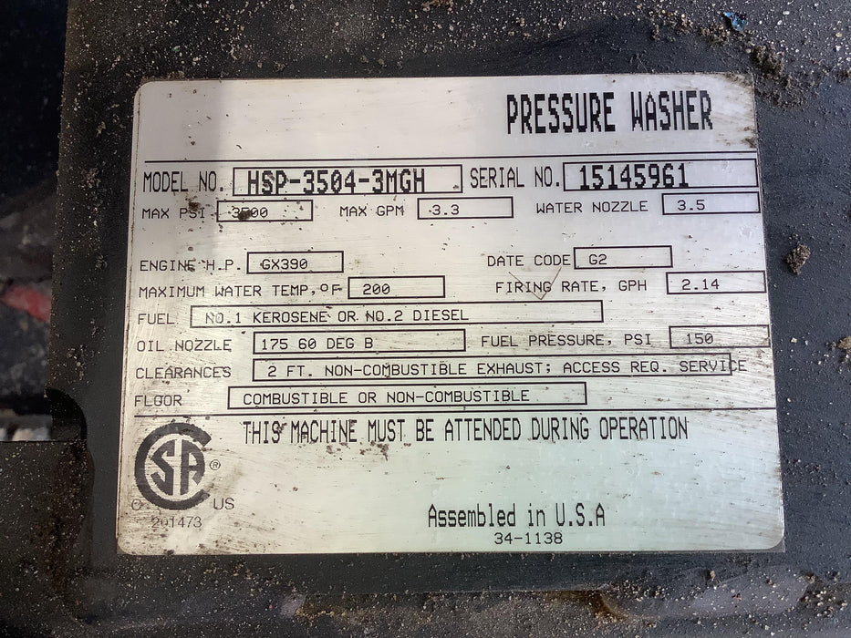 2021 MI-T-M CORPORATION HSP-3504-3MGH