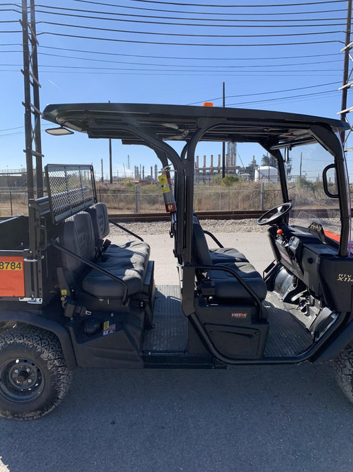 2022 Kubota RTV-X1140W-H Plastic Canopy, Windshield Acrylic Clear, LED Strobe Light, Wire Harness Kit, Back up Alarm