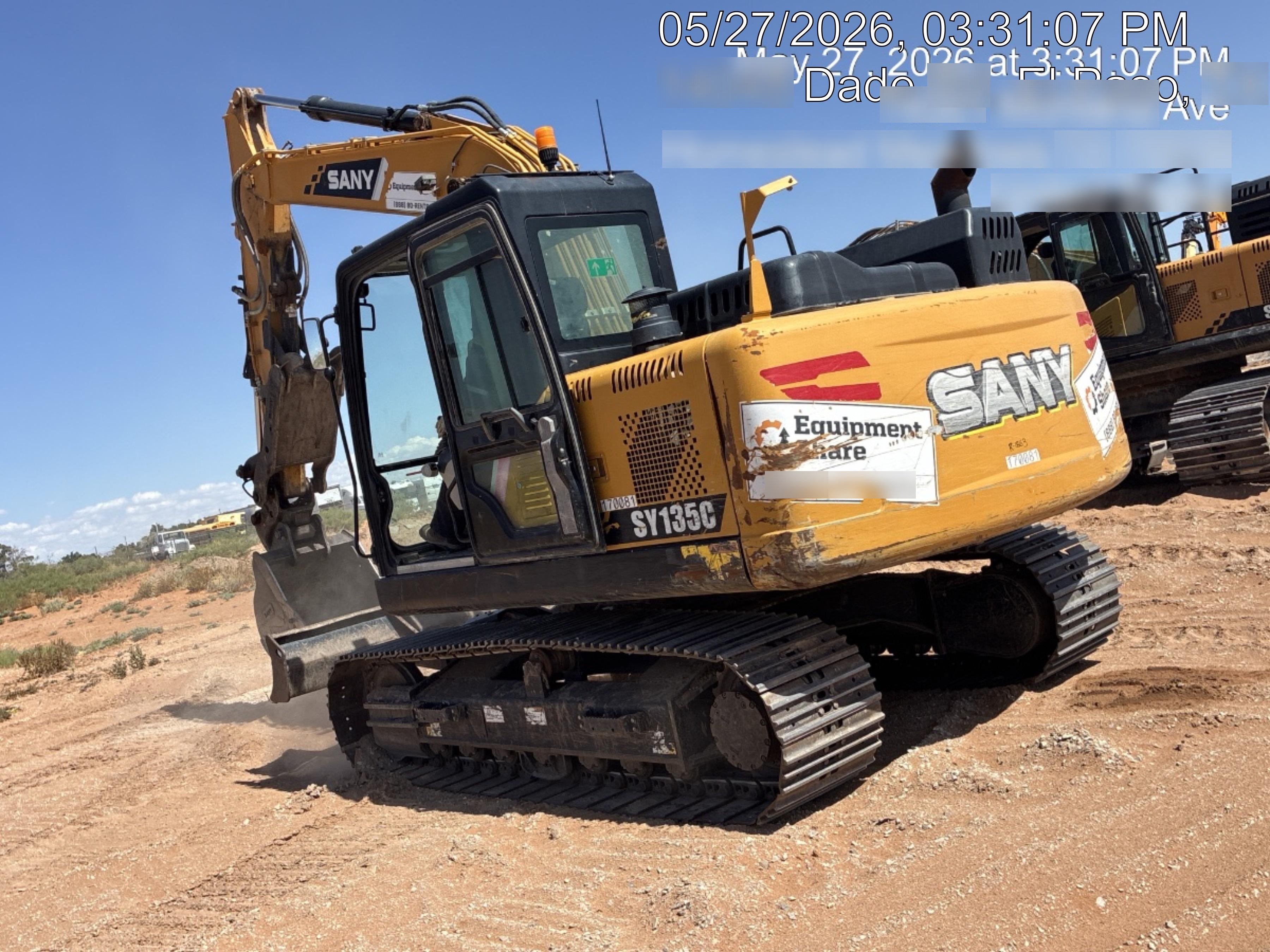 2021 SANY SY135C