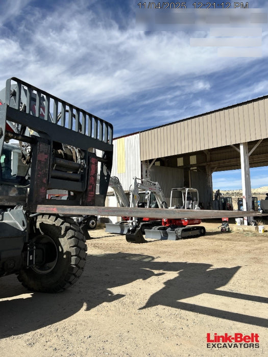 2019 Magni HTH 20.10 Two LED lights on cab - front, Four LED lights on cab - rear, Two LED lights on the boom, Camera on boom & back, Foam Filled Tires | Attachments: Forkcarriage 20 T with 96" forks & positioner w/Forkcarriage 20 T with 96" forks & positioner