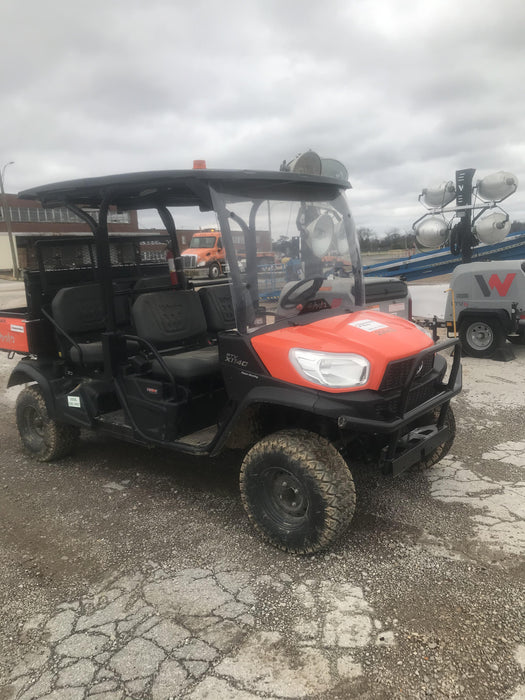 2022 Kubota RTV-X1140W-H Plastic Canopy, Windshield Acrylic Clear, LED Strobe Light, Wire Harness Kit, Back up Alarm