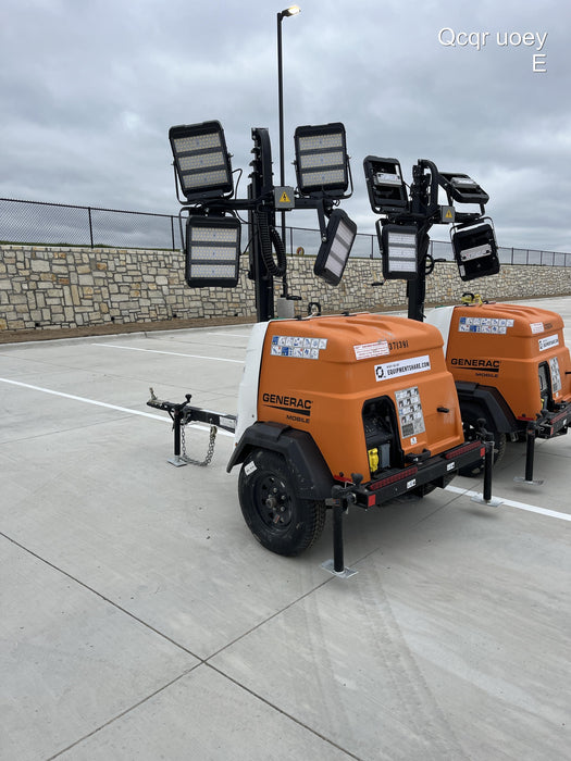 2023 Generac MLT2 Diesel, Flex Switch 120V Input, Powerzone Controller, 
(4) 320W LED Lights, 4kW Generator, 39.9 Gal Fuel Tank, 2" Ball, T3