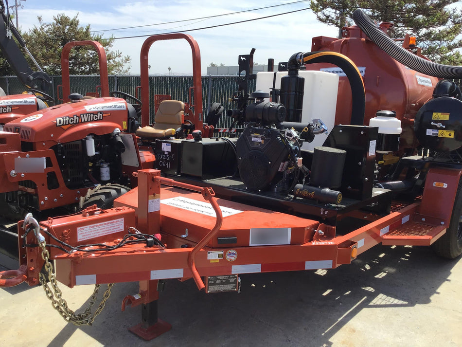 2019 Ditch Witch FX25 FX25 POWER PACK W/WATER AND HYD. PUMP Tank and Skid 500 Gallon, 3" & 4" Hose and Tool Rack, Lance and Extender