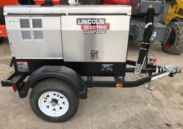 2018 Lincoln Electric Vantage 322 Lincoln Vantage 322 Welder Ready Pak 3 - Vantage 322, Trailer, Fender and light kit, Cable rack