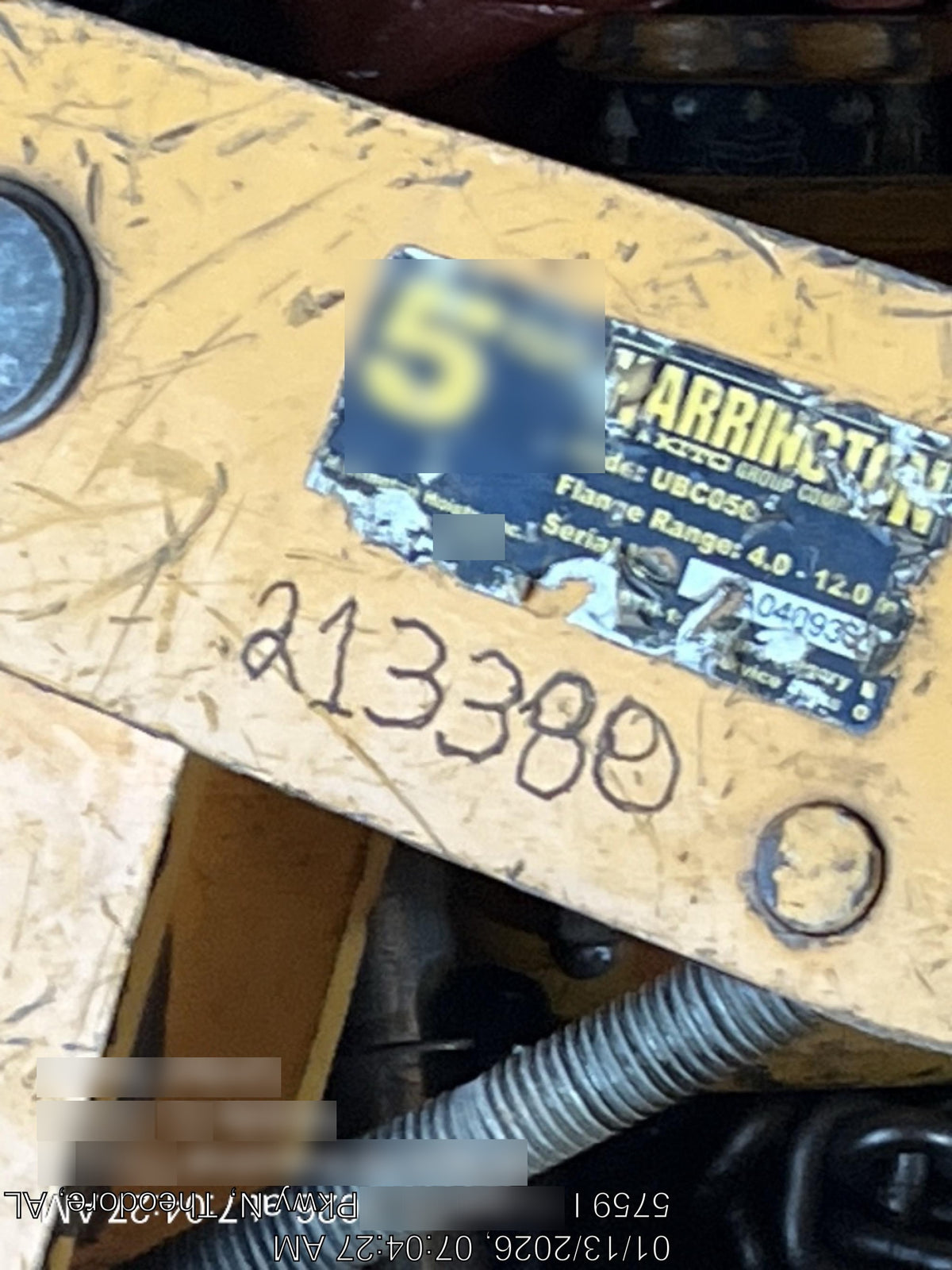 2022 HARRINGTON UBC050