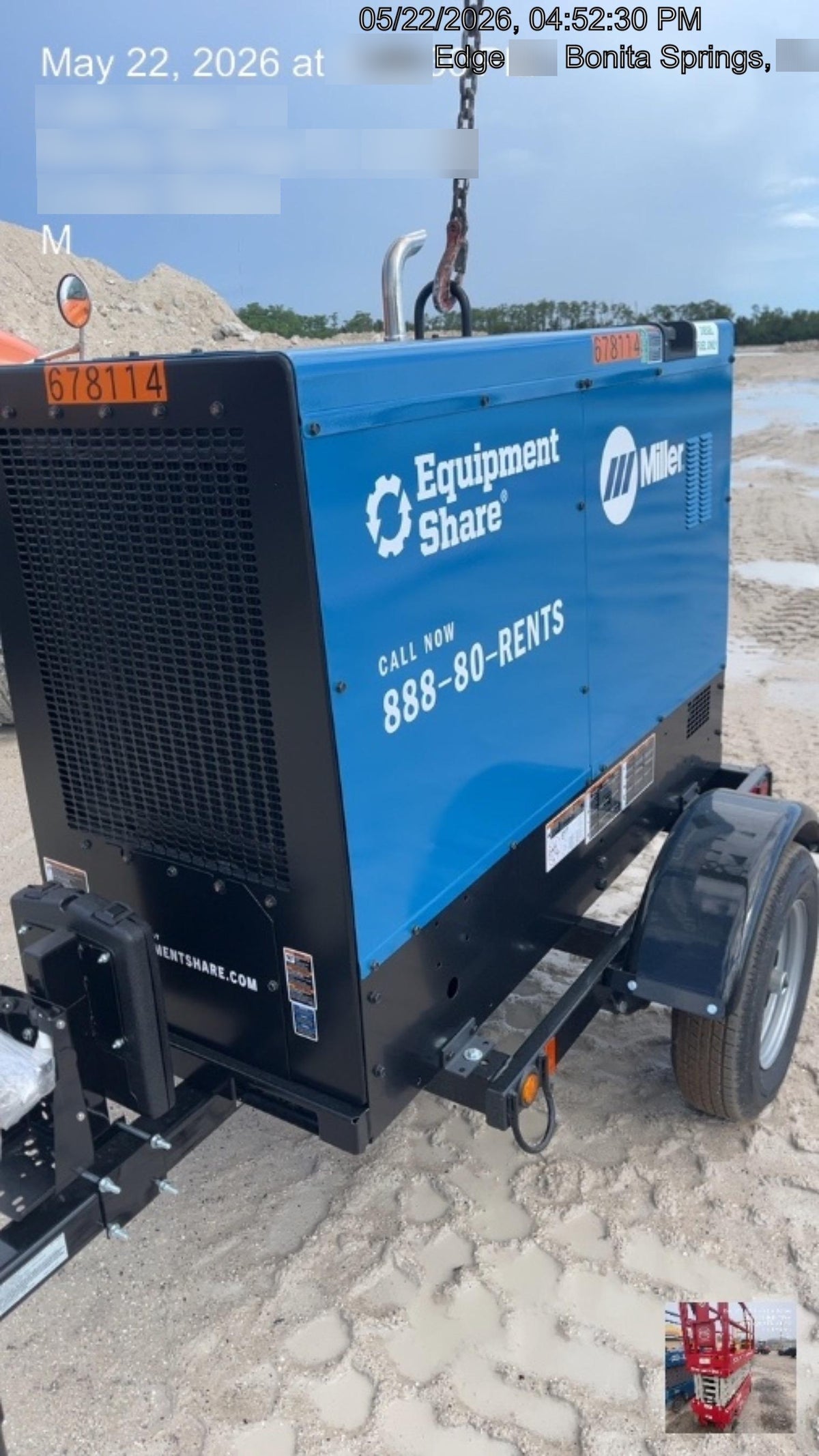 2026 MILLER ELECTRIC BIG BLUE 500
