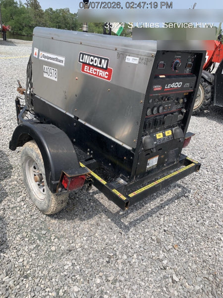 2024 Lincoln Electric LE400 Kubota V1505, Trlr, Cable Rack, Light Kit, ES Decals, T3