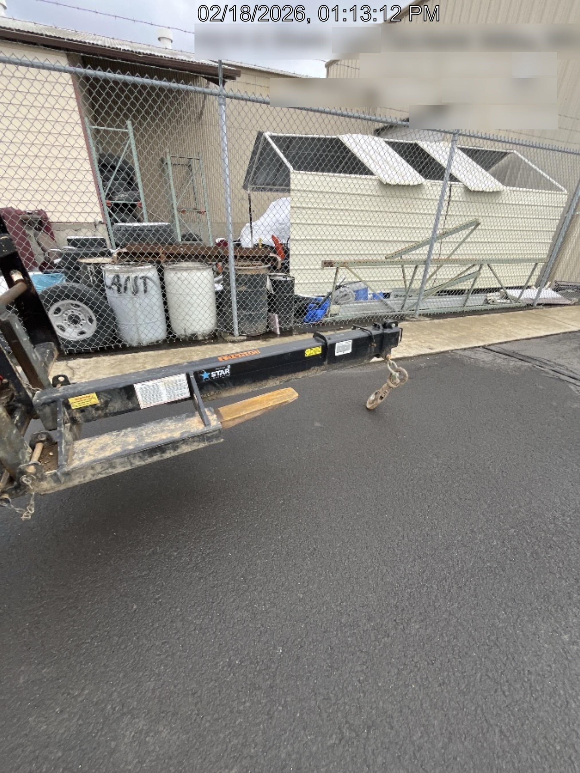 2025 STAR INDUSTRIES M1360B - Star JIB Boom