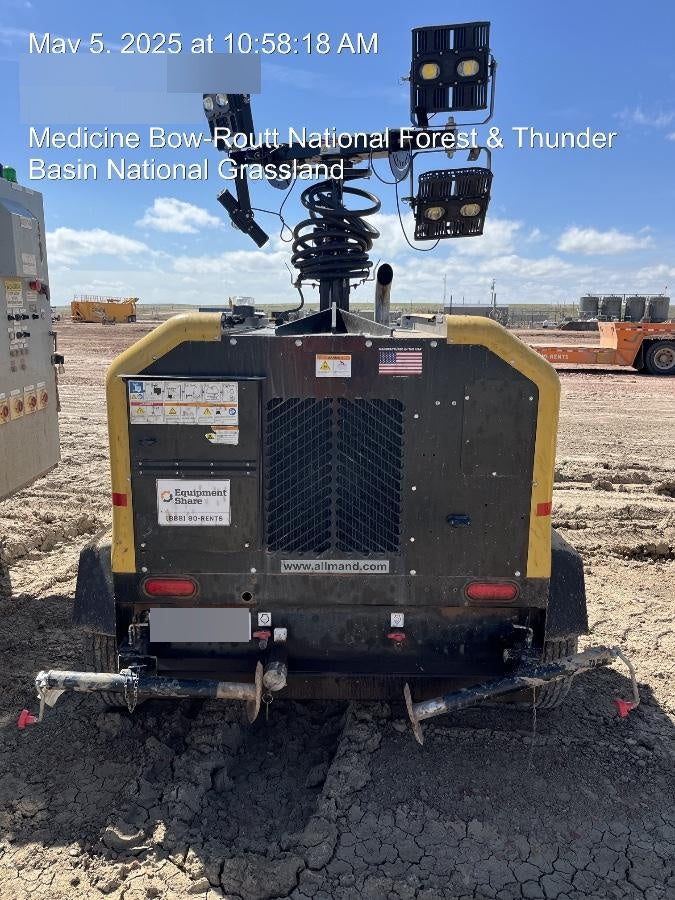 2019 Allmand MAXI-LITE II Allmand Maxi-Lite Pro II V 20 kW Light Tower w/Arctic Package, LED Light Package