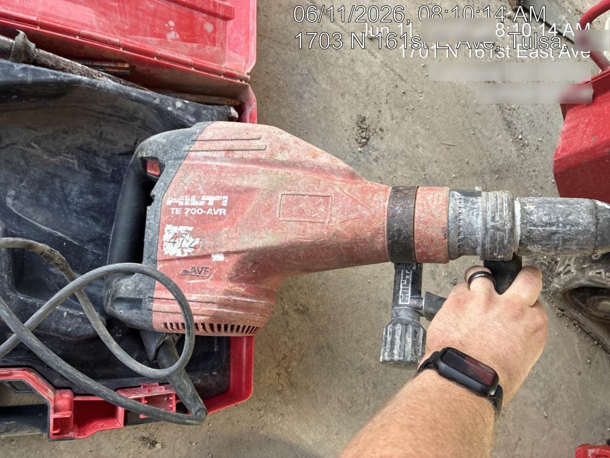 2019 HILTI TE 700-AVR