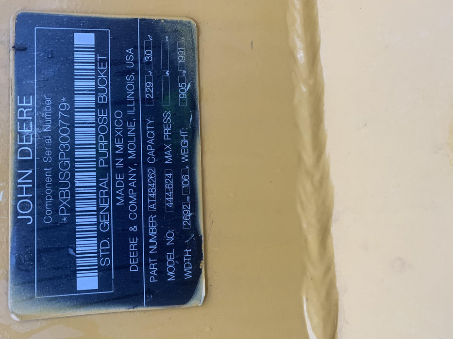 2020 JOHN DEERE 96" Loader Fork Carriage - John Deere