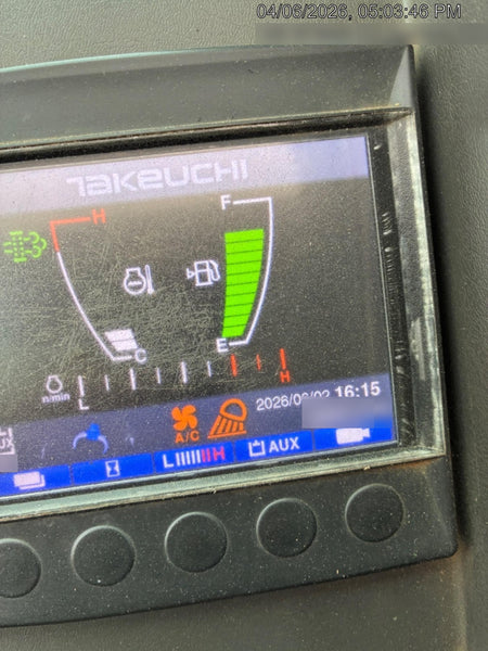 2020 Takeuchi TB290C Cab/Heat/Air, Rubber Tracks, Manual TAG QC