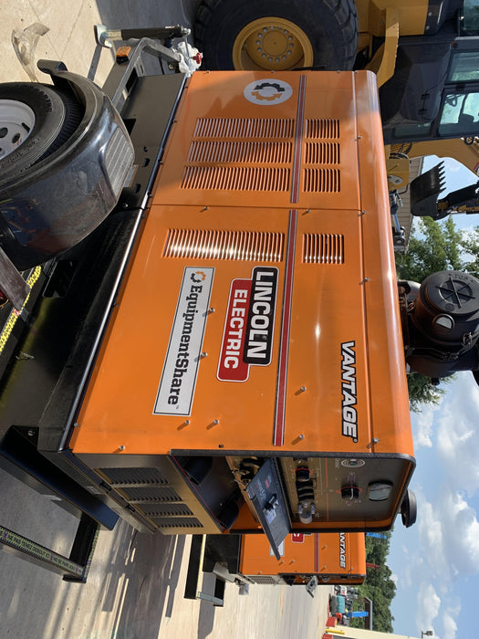 2021 Lincoln Electric Vantage 549X Ready Pak 3, ORANGE (includes trailer, cable rack, fender light kit)