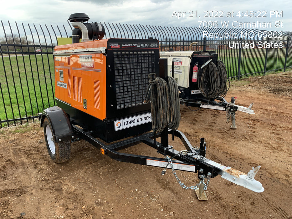 2022 Lincoln Electric Vantage 549X VANTAGE 549X READY-PAK 3