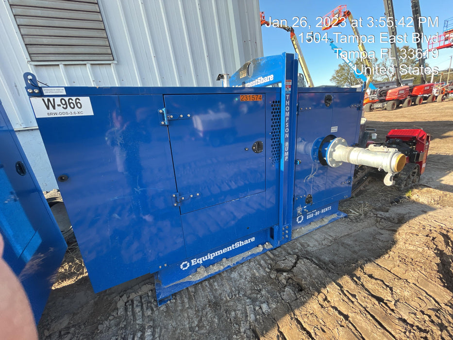 2022 THOMPSON 8RW DDS-3.6-X Canopy