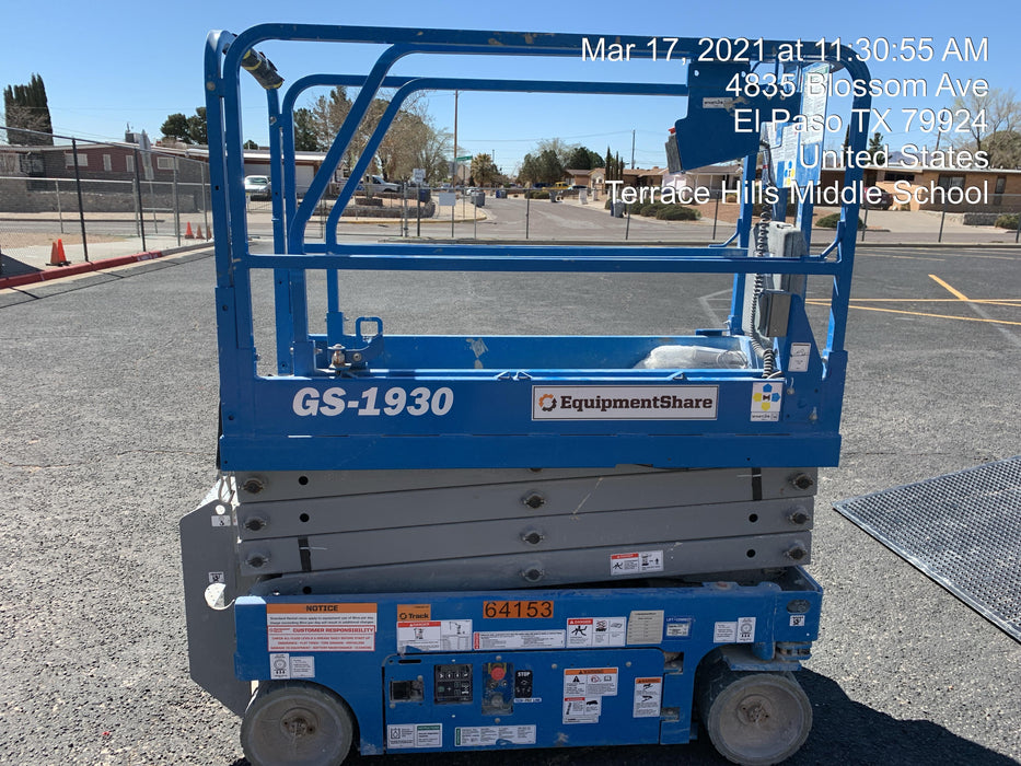 2020 Genie GS-1930 Standard Machine