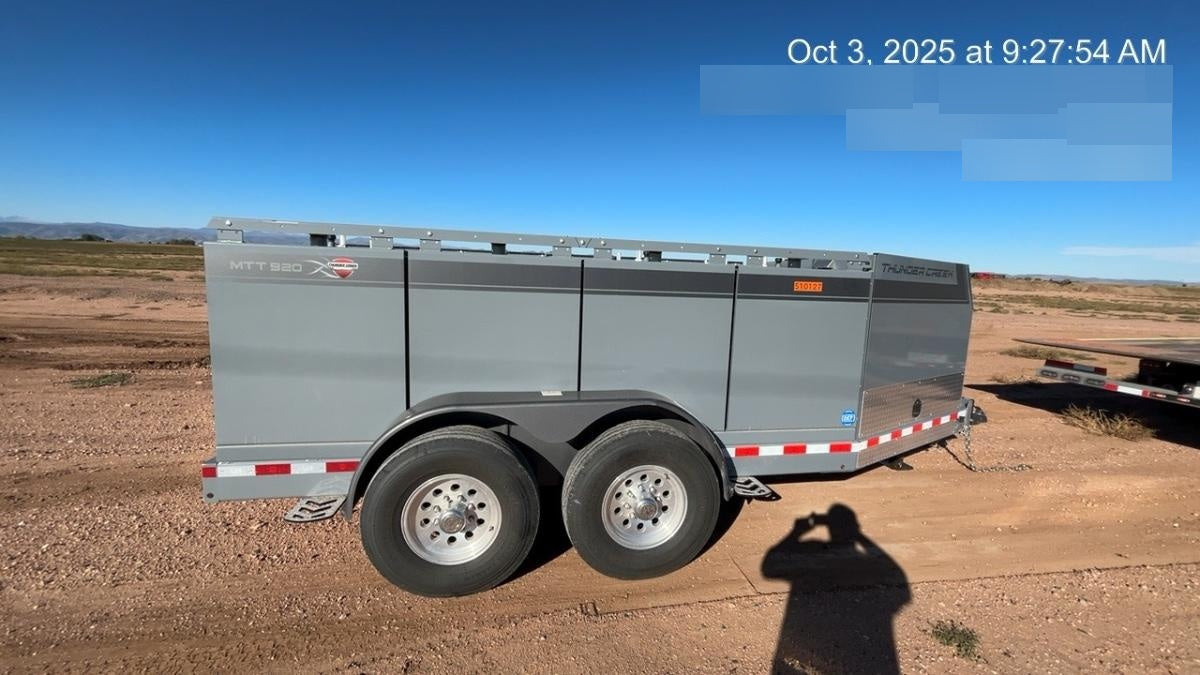 2025 THUNDER CREEK MTT920 - Hazmat not required