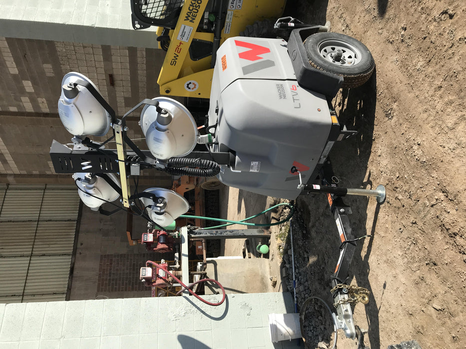 2019 Wacker Neuson LTV6L-MH Mobile Light Tower w/Fuel Level Sensor Installed