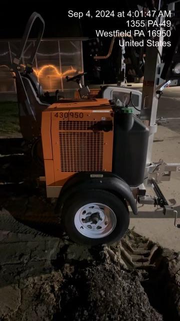 2024 Wanco WLTT-4MM4K Diesel, Deep Sea Controller, Shore Power Plug, Auto Start, (4) 350W LED Floodlights, 4kW Generator, 60 Gal Fuel Tank, 2" Ball, T3