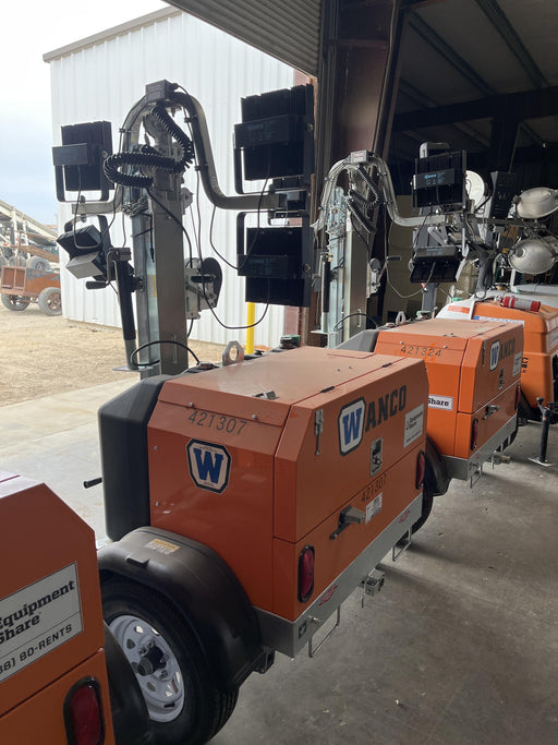 2024 Wanco WLTT-4MM4K Diesel, Deep Sea Controller, Shore Power Plug, Auto Start, (4) 350W LED Floodlights, 4kW Generator, 60 Gal Fuel Tank, 2" Ball, T3