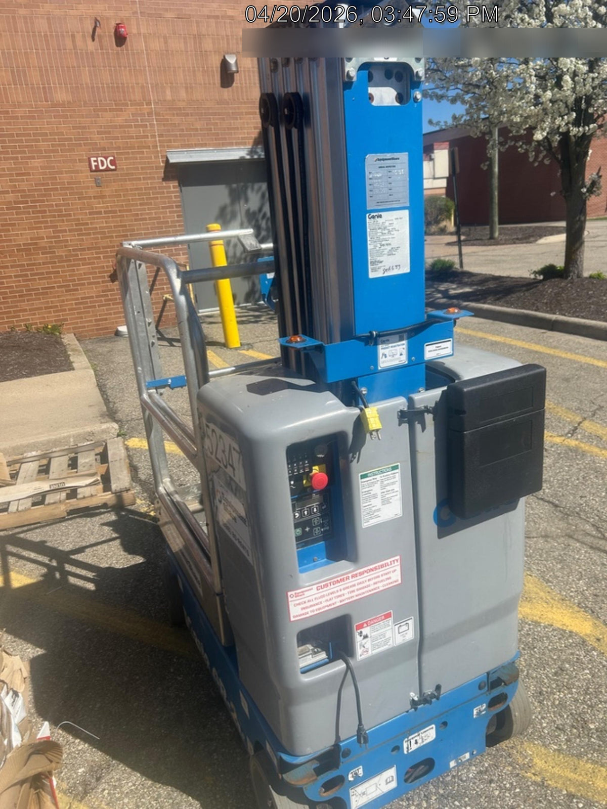 2019 GENIE GR-20