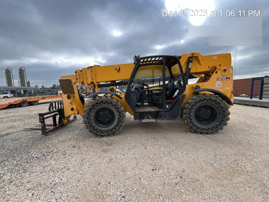 2020 JCB 510-56 Canopy, Solid Tires, Work Lights, Beacon, Aux Hydraulics, Back up Alarm, Lifting Eye, ES Decals