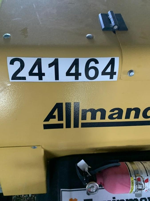 2022 Allmand NLV3GR (4) LED Light Fixture 350W, 23' Vertical Mast, 3kW Prime, Towable, Deep Sea L401, Leveling Jacks, Yanmar T4F 5.8hp