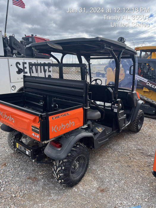Kubota RTV-X1140W-H Plastic Canopy, Windshield Acrylic Clear, LED Strobe Light, Wire Harness Kit, Back up Alarm