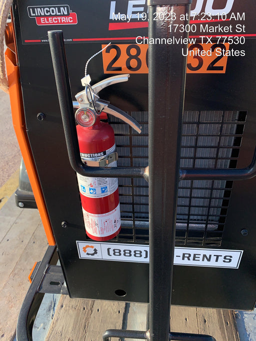 2022 Lincoln Electric LE400 Kubota V1505, Trlr, Cable Rack, Light Kit, ES Decals, T3