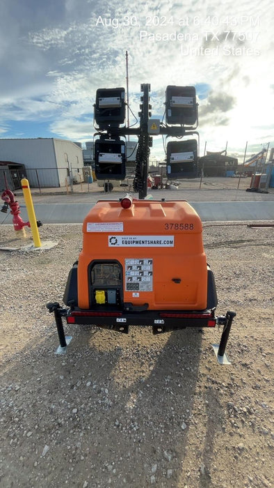 2023 Generac MLT2 Diesel, Flex Switch 120V Input, Powerzone Controller, 
(4) 320W LED Lights, 4kW Generator, 39.9 Gal Fuel Tank, 2" Ball, T3