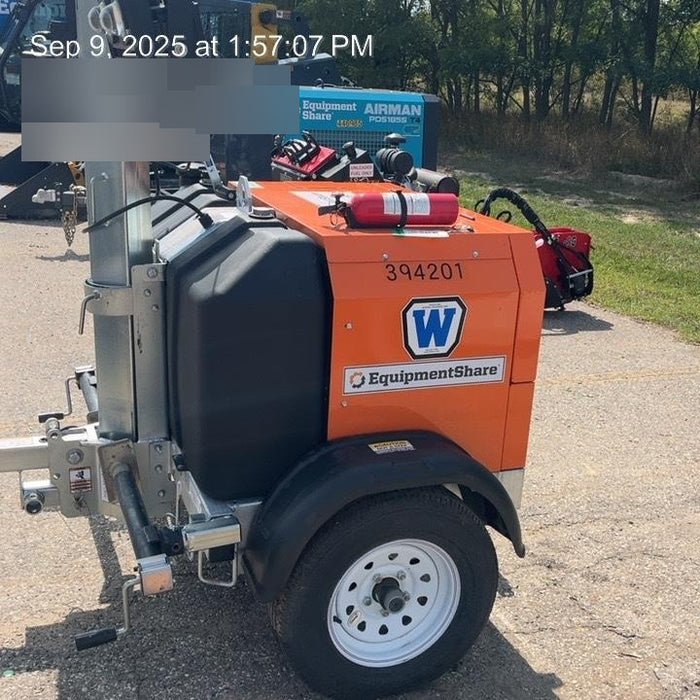 2024 Wanco WLTT-4MM4K Diesel, Deep Sea Controller, Shore Power Plug, Auto Start, (4) 350W LED Floodlights, 4kW Generator, 60 Gal Fuel Tank, 2" Ball, T3