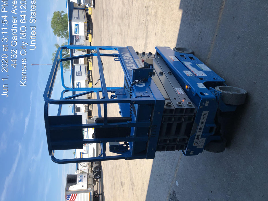 2018 Genie GS-1930 Genie GS-1930 w/Fixed Rail, Chain Entry