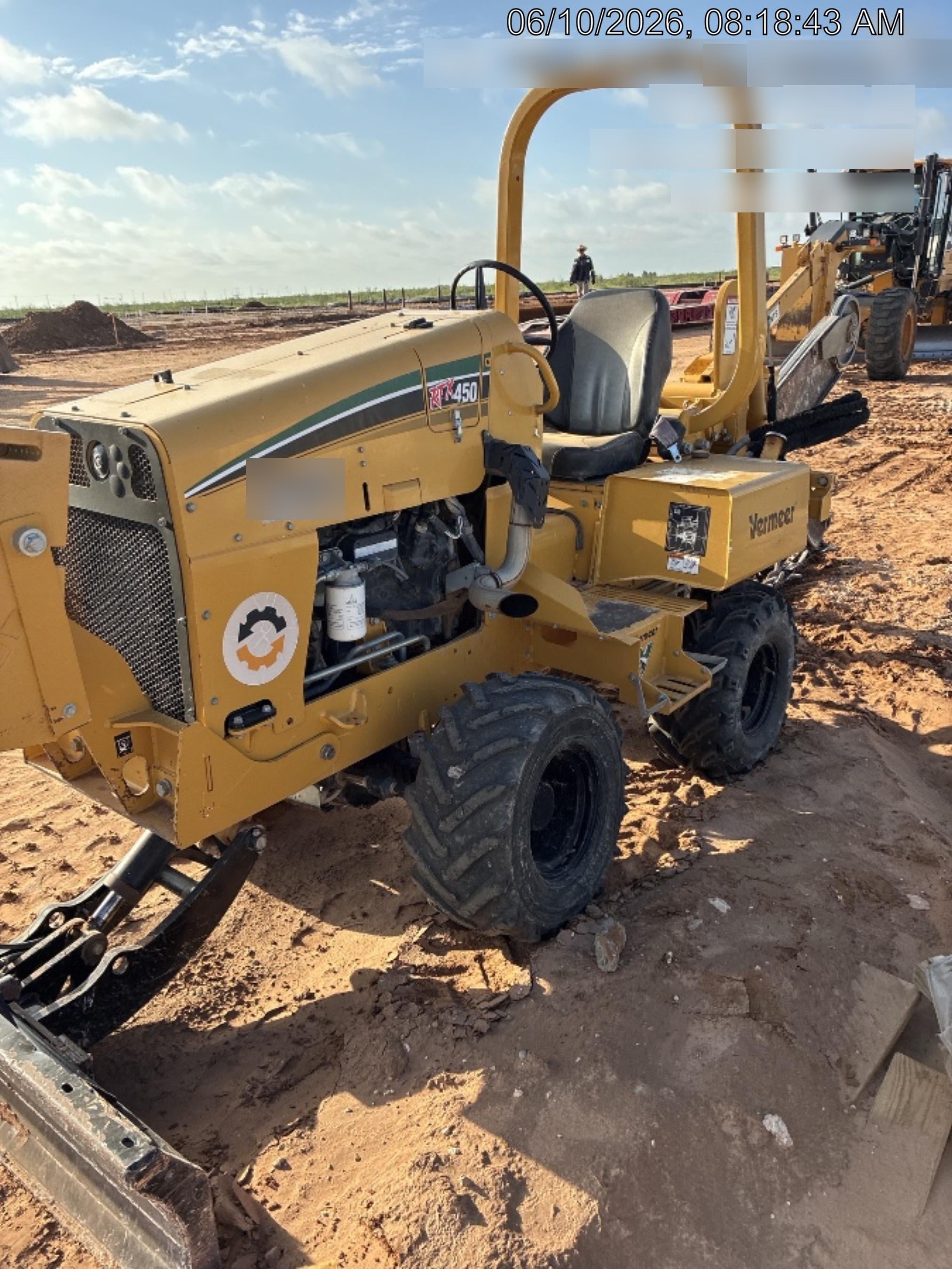 2019 VERMEER RTX450
