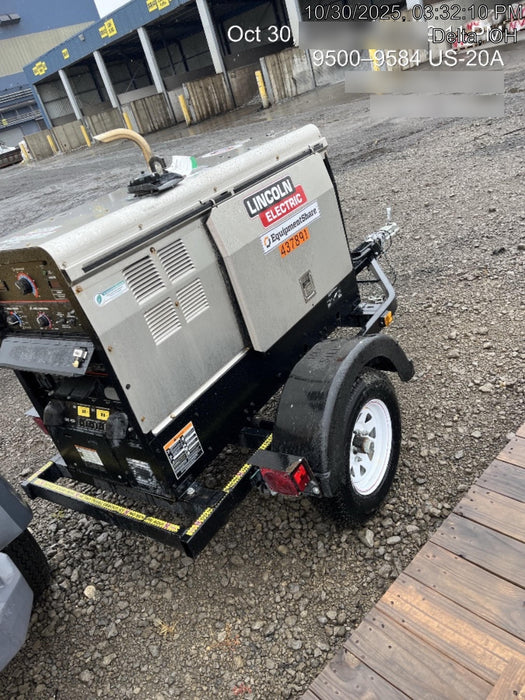 2024 Lincoln Electric LE400 Kubota V1505, Trlr, Cable Rack, Light Kit, ES Decals, T3